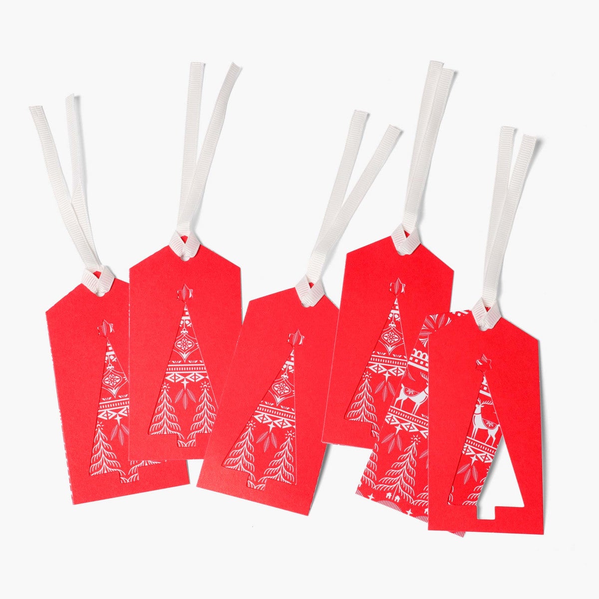 Gavemerkelapper Classic Scandi Cutout Pk5