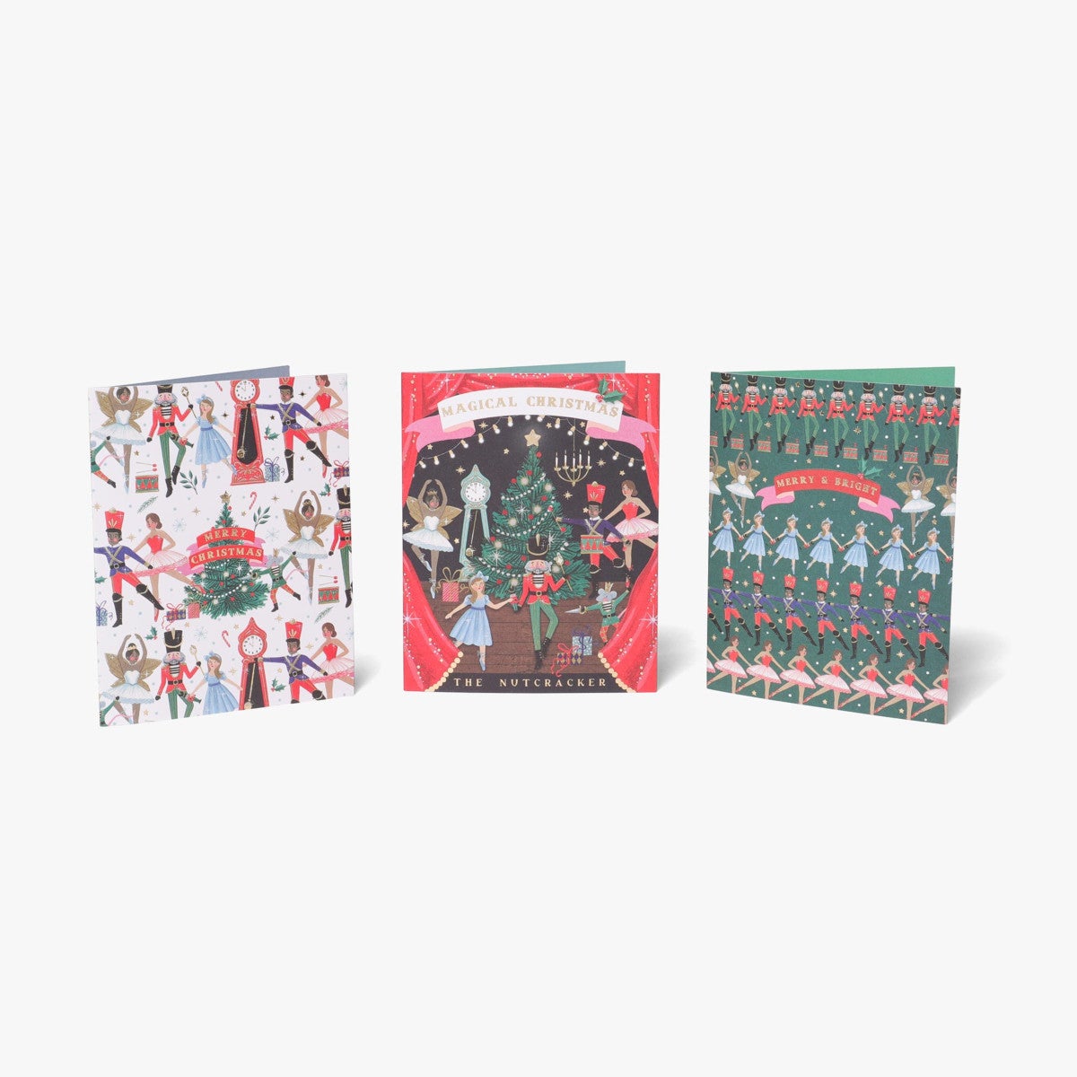 Julekort Nutcracker Theatre 12pk