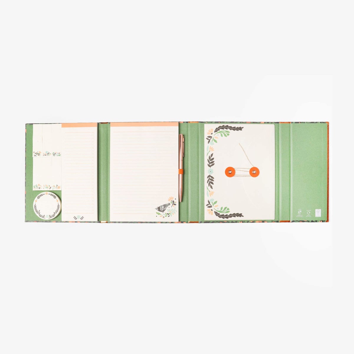 Listebok A5 Folk Art Multi