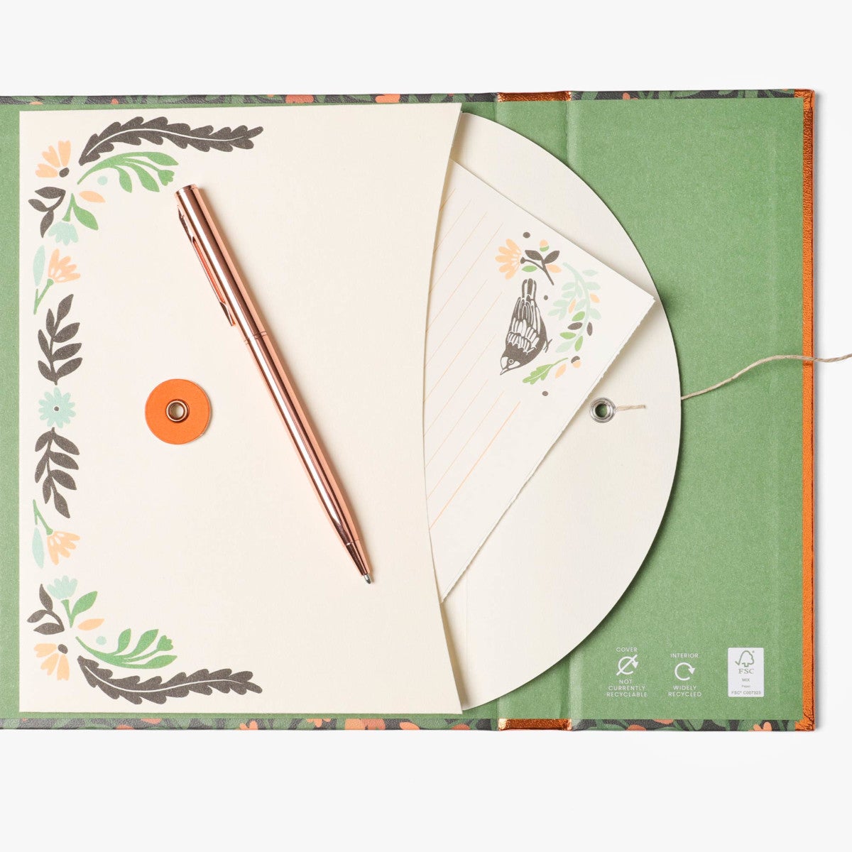 Listebok A5 Folk Art Multi
