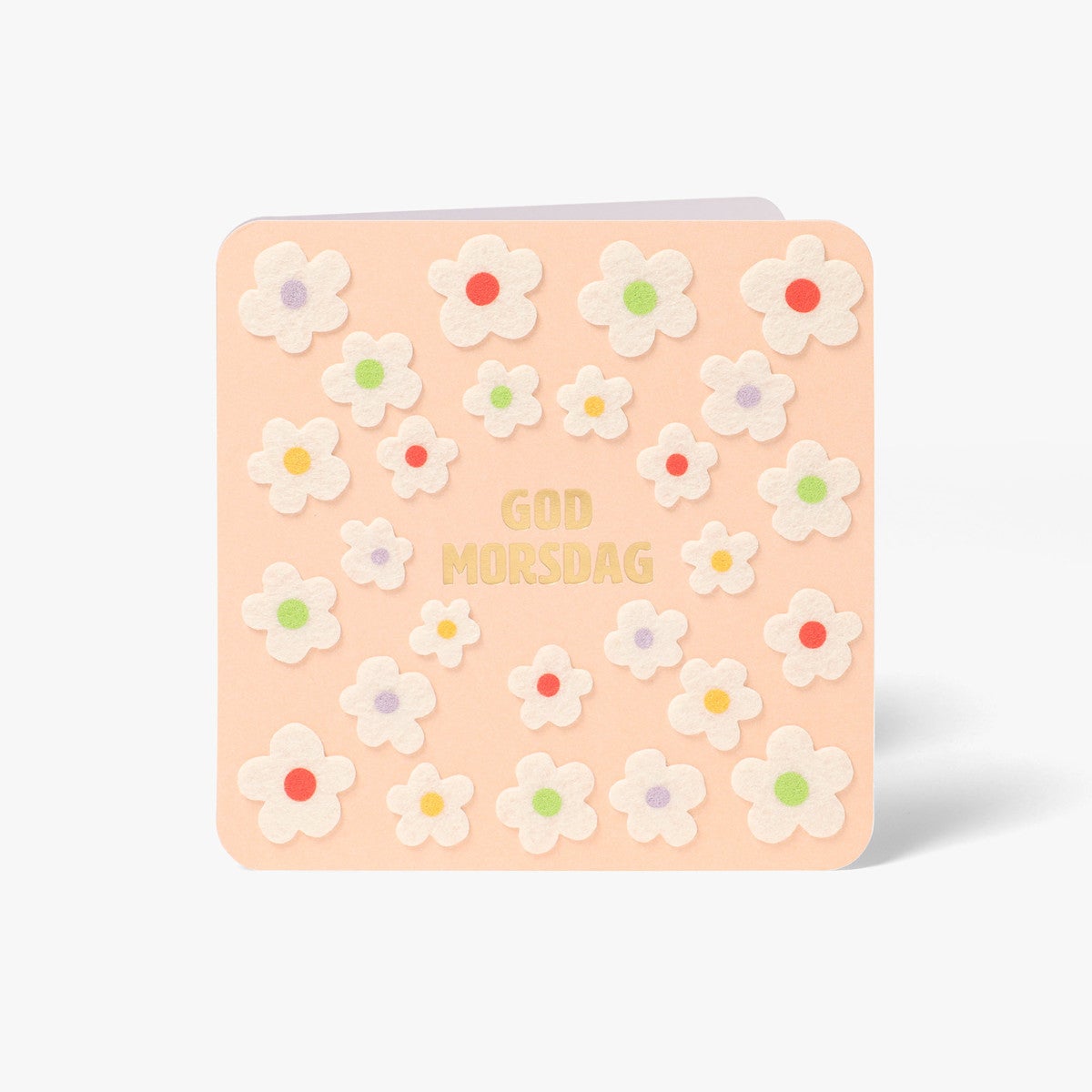 Kort Morsdag Felt Flowers