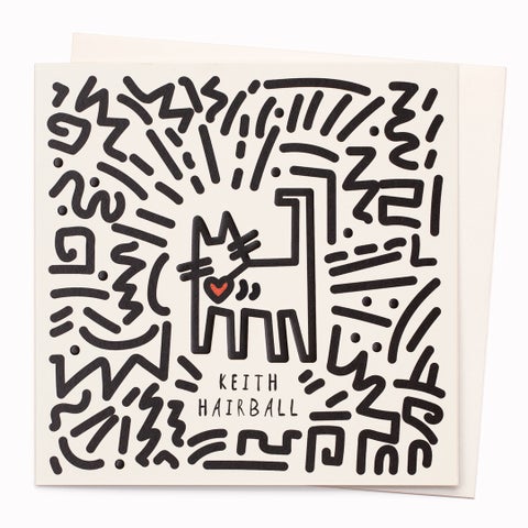 Kort Cats in Art Keith Hairball