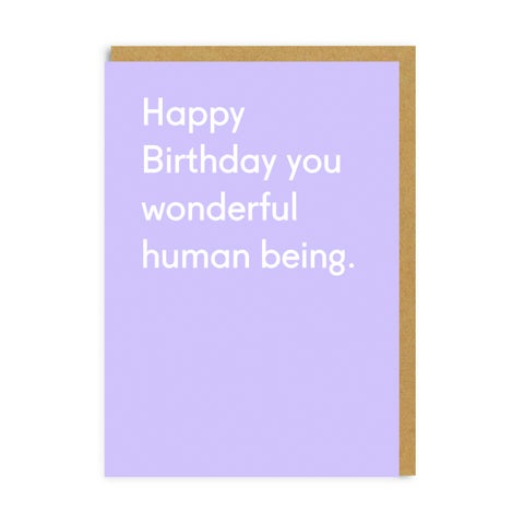 Kort Wonderful Human Being