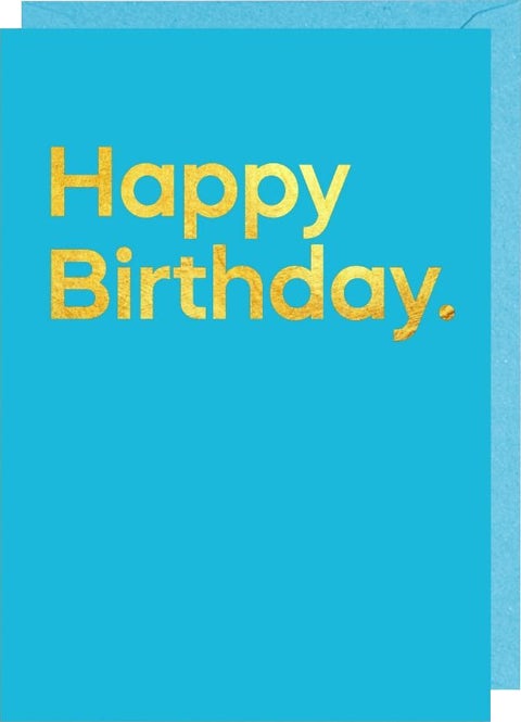 Kort Say It With Songs Happy Bday Blue