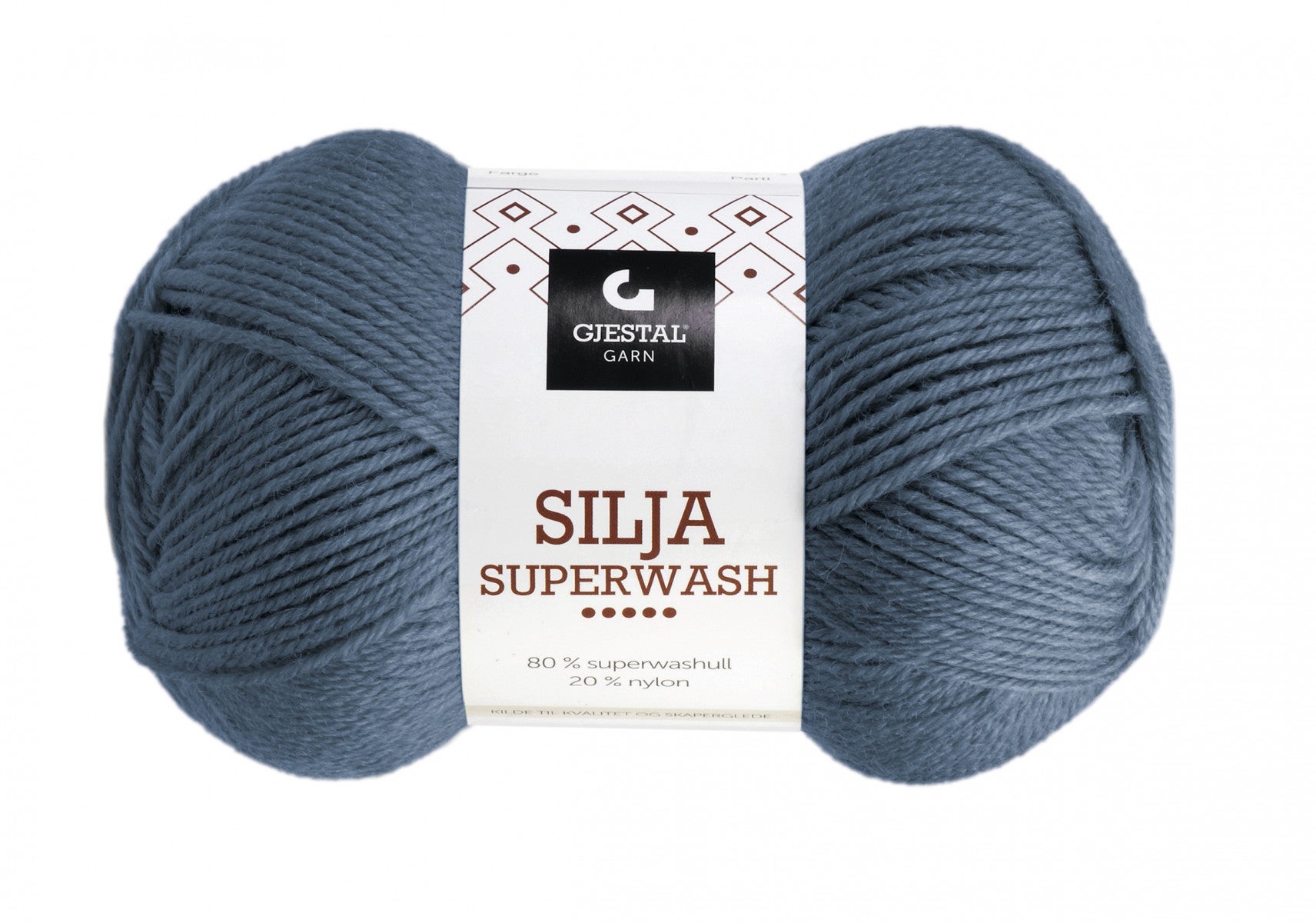Garn Gjestal Silja Superwash 50g Denim