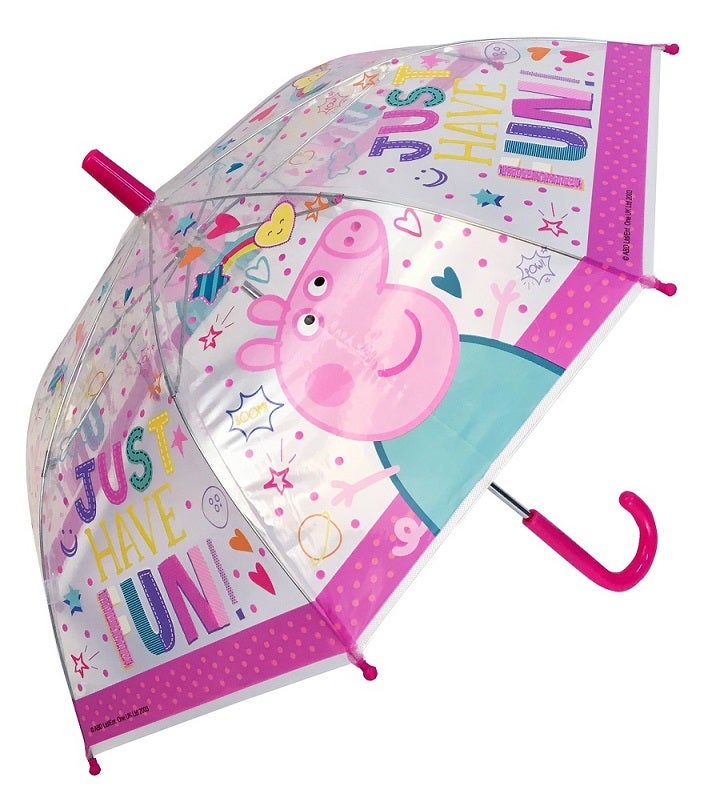 Bilde av Paraply Peppa Pig Transparent