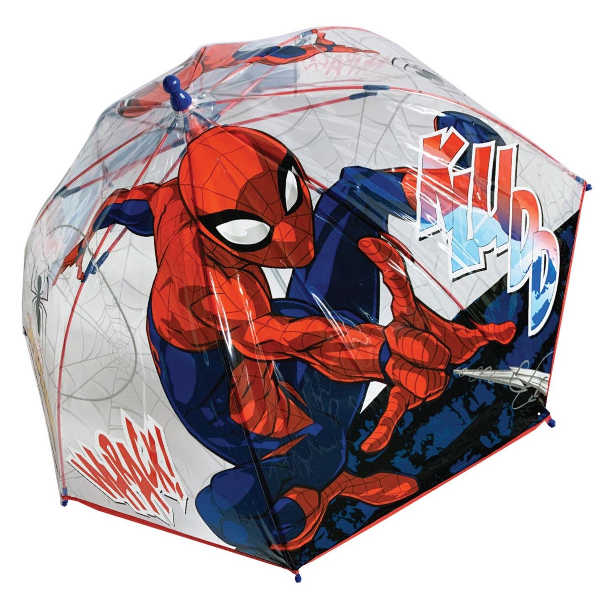 Paraply Spiderman Transparent 2 45Cm