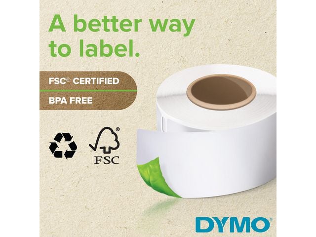 Etikett Dymo flerbruks 19x51mm(500)