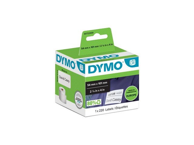 Etikett Dymo Frakt/Navnskilt(220)