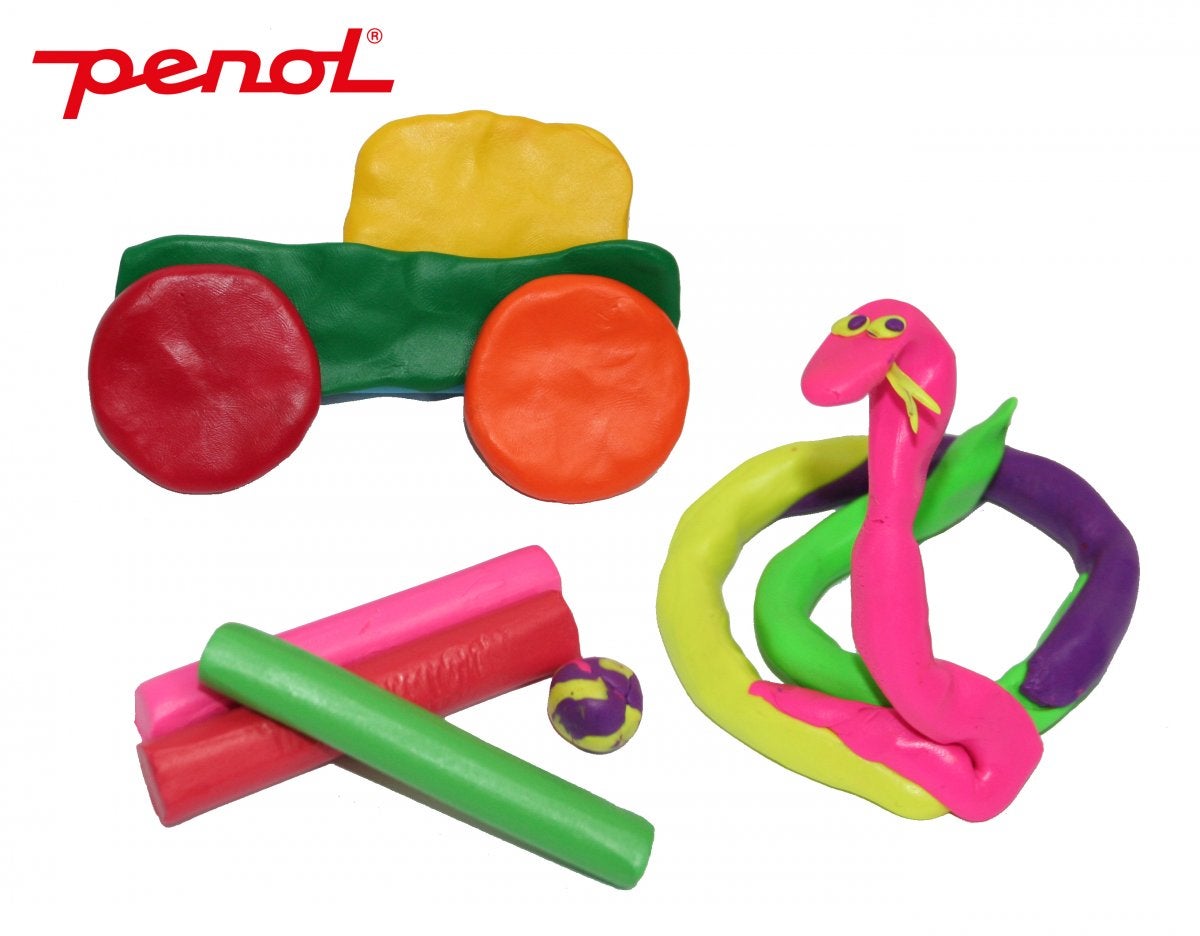 Modelleringsleire Penol 12 Farger