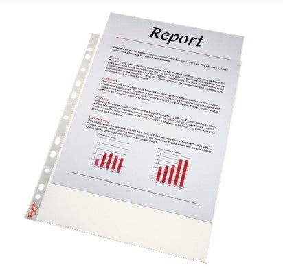 Plastlomme Esselte A4 pr topp 105my(100)