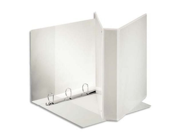 Innstikkperm A4+ 4dr/40mm m/3lommer hvit
