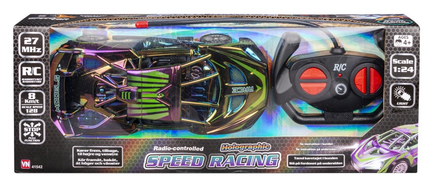 RC Speed Shining Racer. Bruker 5 x AAa Ikke Inkl