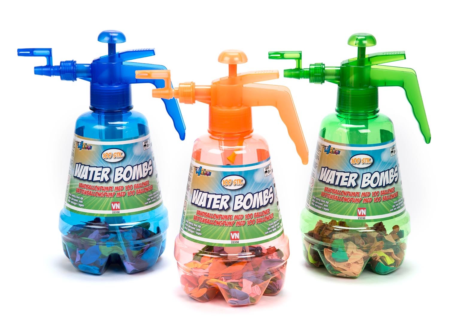 Vannballongpumpe m/100 Ballonger