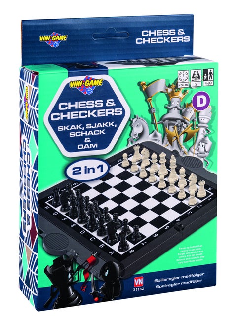 Spill Sjakk og Dam Reisespill