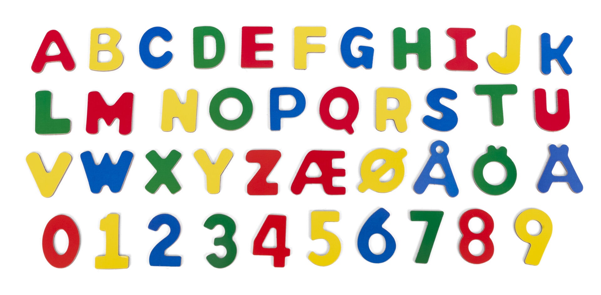 Magnetbokstaver Tall i Tre 41 deler