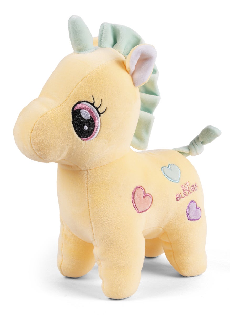 Soft Buddies Unicorn Yellow 25cm