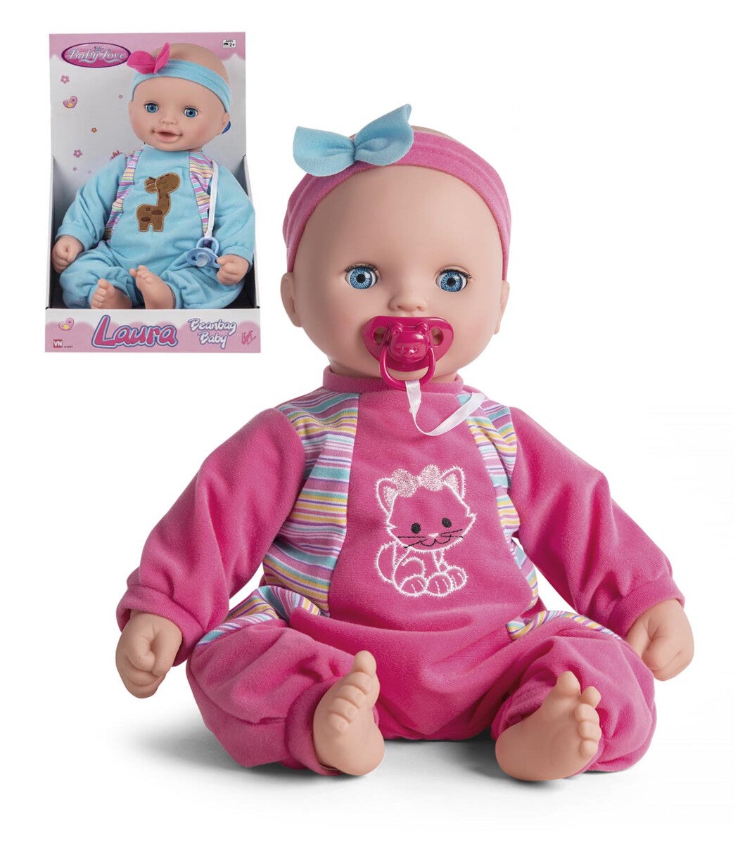 My Baby Laura Beanbag 46cm Tray