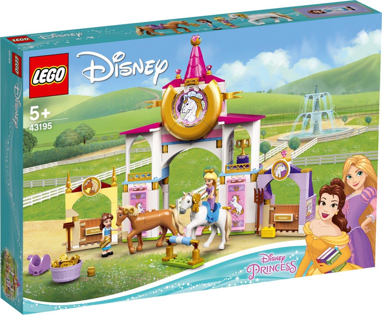 Lego Belle og Rapunsels Prinsessestall 43195