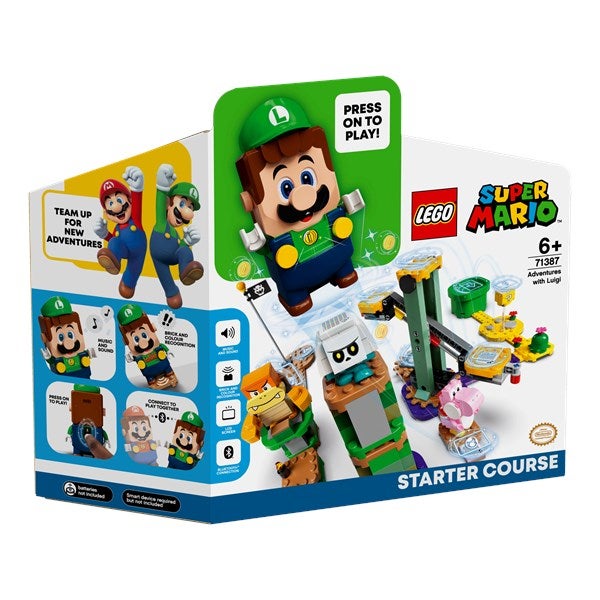 Lego Startbanen På Eventyr Med Luigi 71387