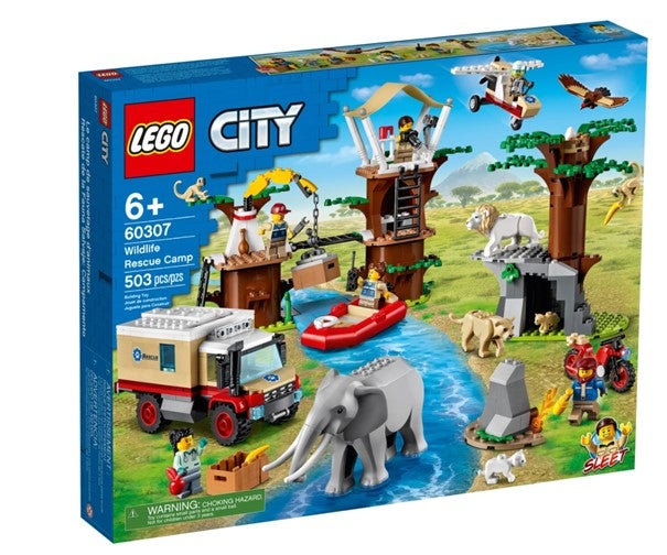 Lego Dyreredningstjenestens Leir 60307