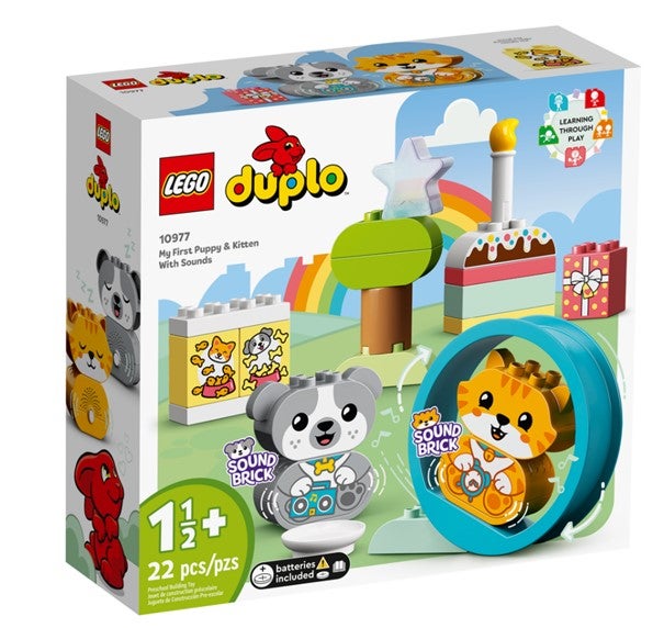 Lego Min første valp og kattunge med lyd 10977
