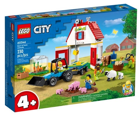 Lego Låve og Gårdsdyr 60346