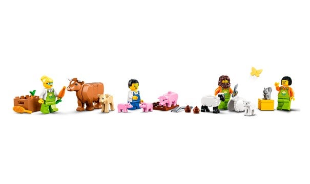 Lego Låve og Gårdsdyr 60346