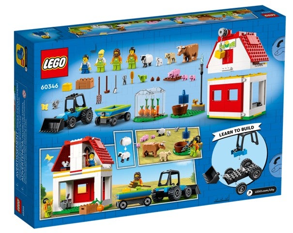 Lego Låve og Gårdsdyr 60346