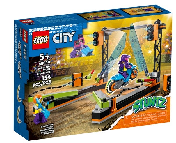 Lego Kniv-stuntutfordring 60340