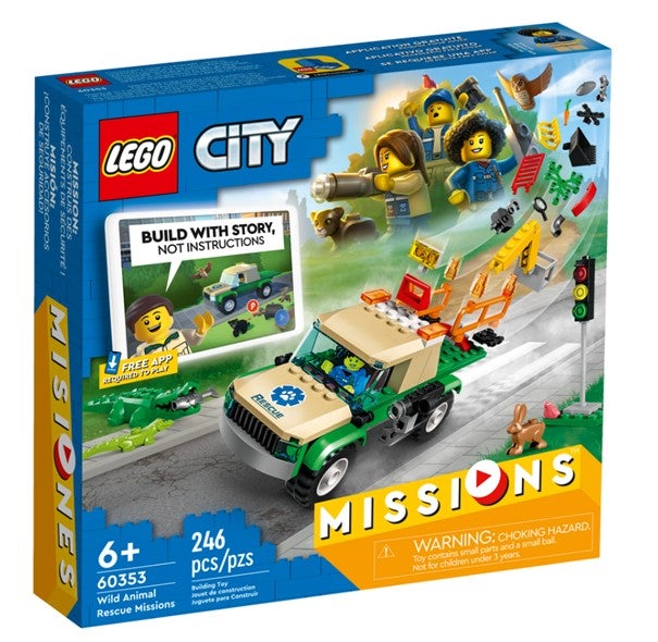 Lego Redning av ville dyr i naturen 60353