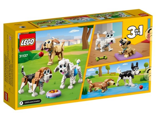 Lego Herlige hunder 31137