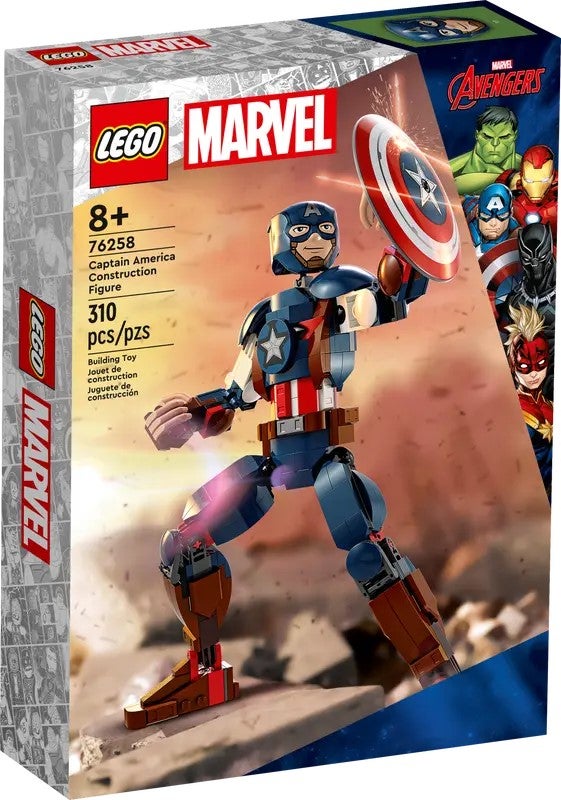 Lego Byggbar figur av Captain America 76258