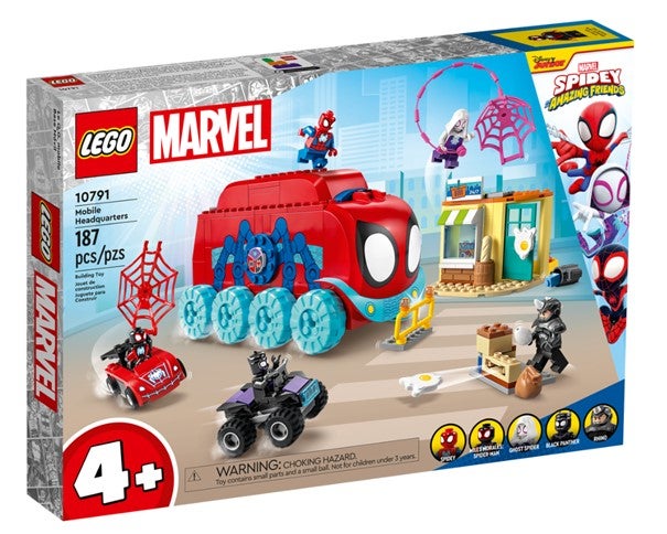 Lego Team Edderkoppens hovedkvarter 10791