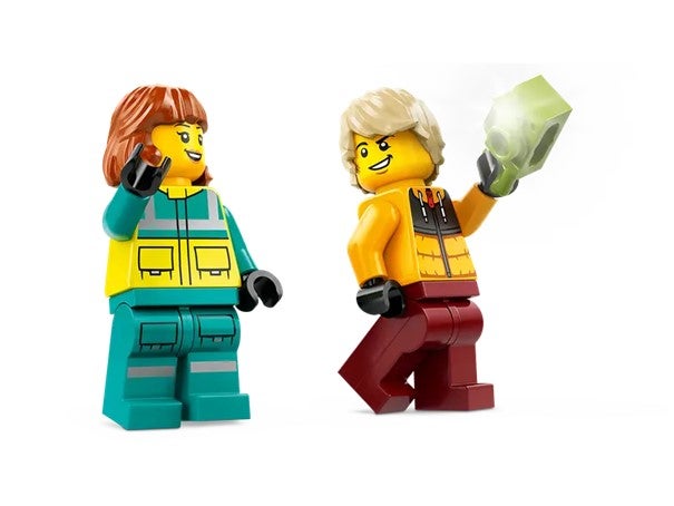 Lego Ambulanse og snøbrettkjører 60403