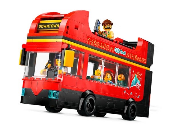 Lego Rød dobbeltdekker-turistbuss 60407