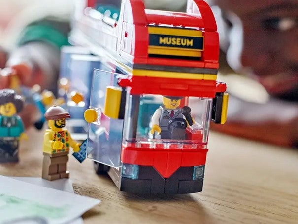 Lego Rød dobbeltdekker-turistbuss 60407