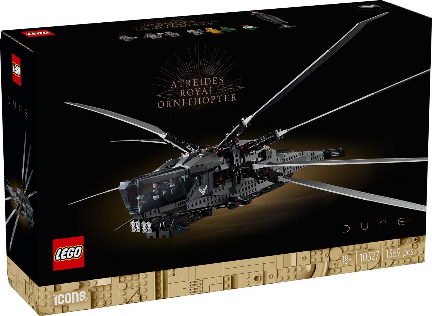 Lego Dune Atreides Royal Ornithopter 10327