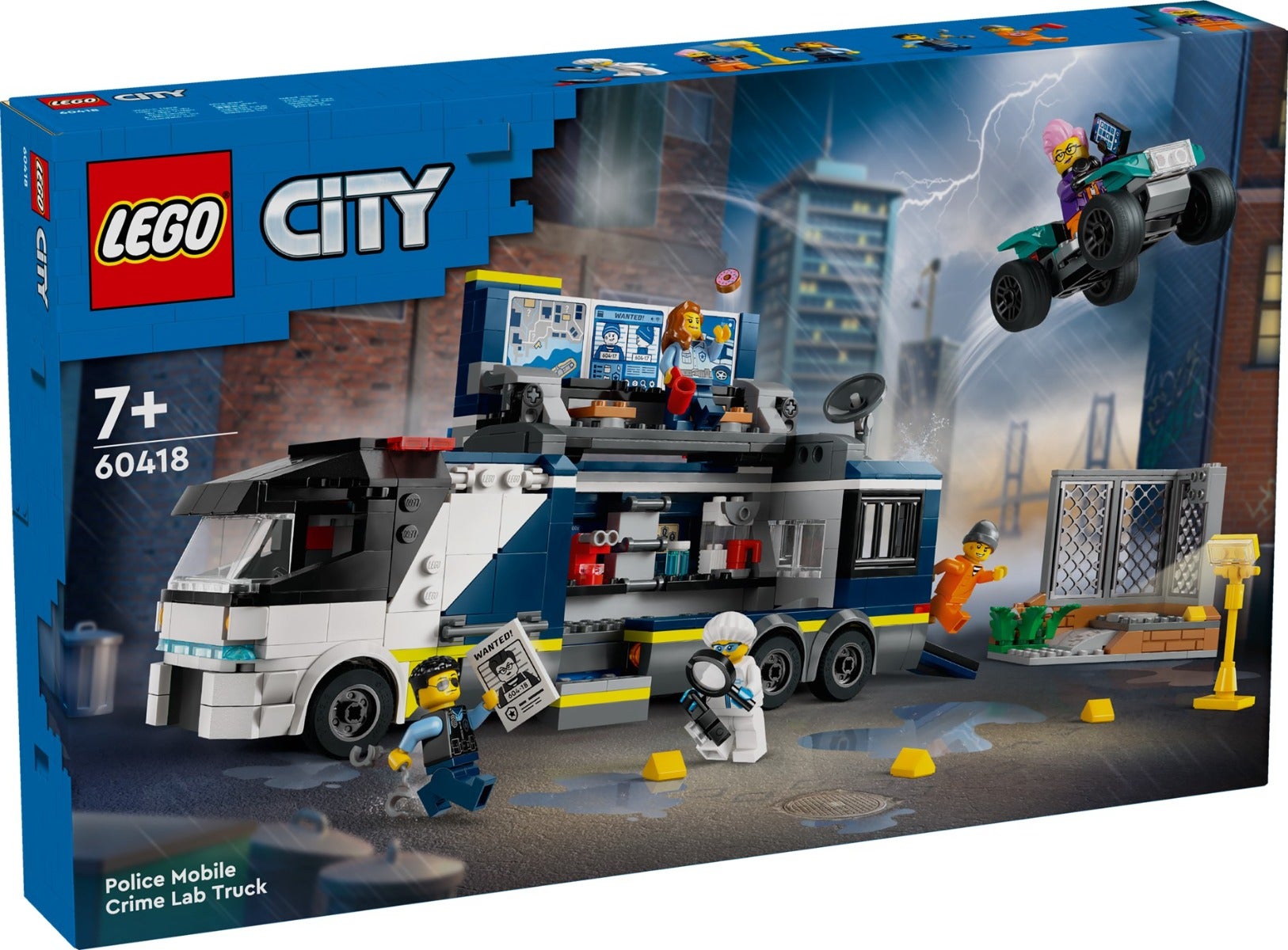 Lego Politiets mobile etterforskningslab 60418
