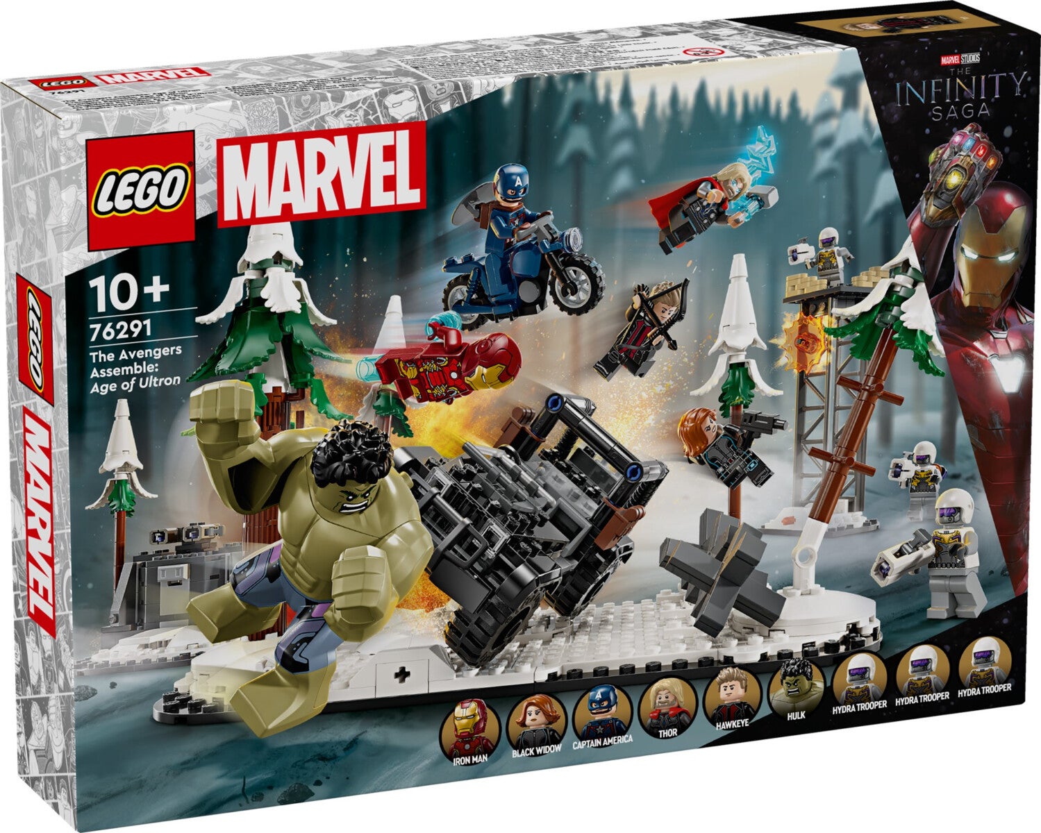 Lego The Avengers samles: Age of Ultron 76291