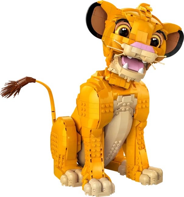 Lego Løvenes konge, Simba, som ung 43247