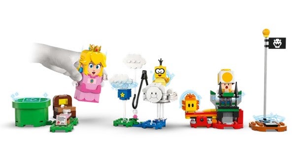 Lego På eventyr med interaktive LEGO Peach 71441