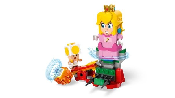 Lego På eventyr med interaktive LEGO Peach 71441