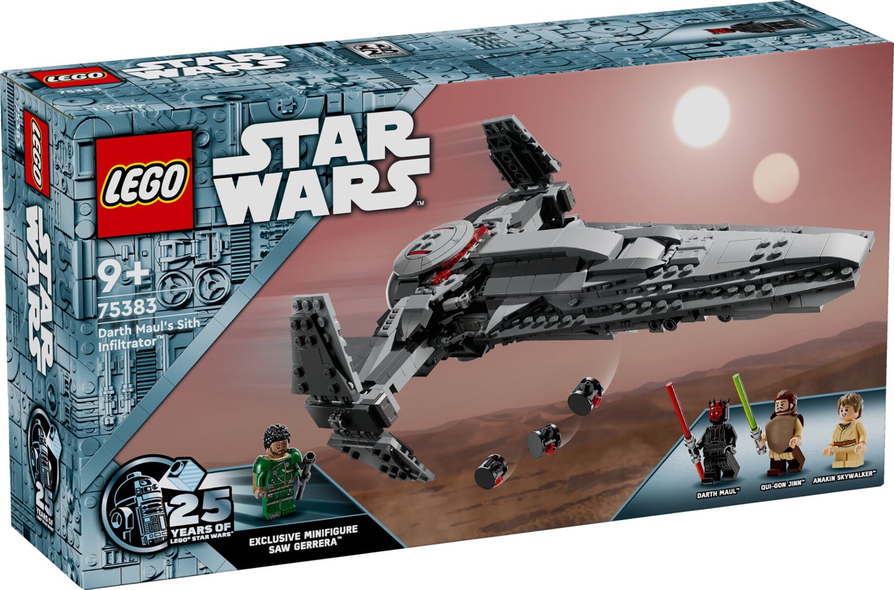 Lego Darth Mauls Sith Infiltrator 75383