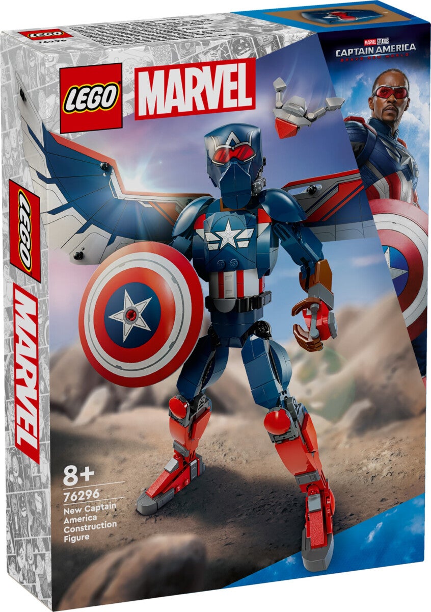 Lego Byggbar figur av nye Captain America 76296