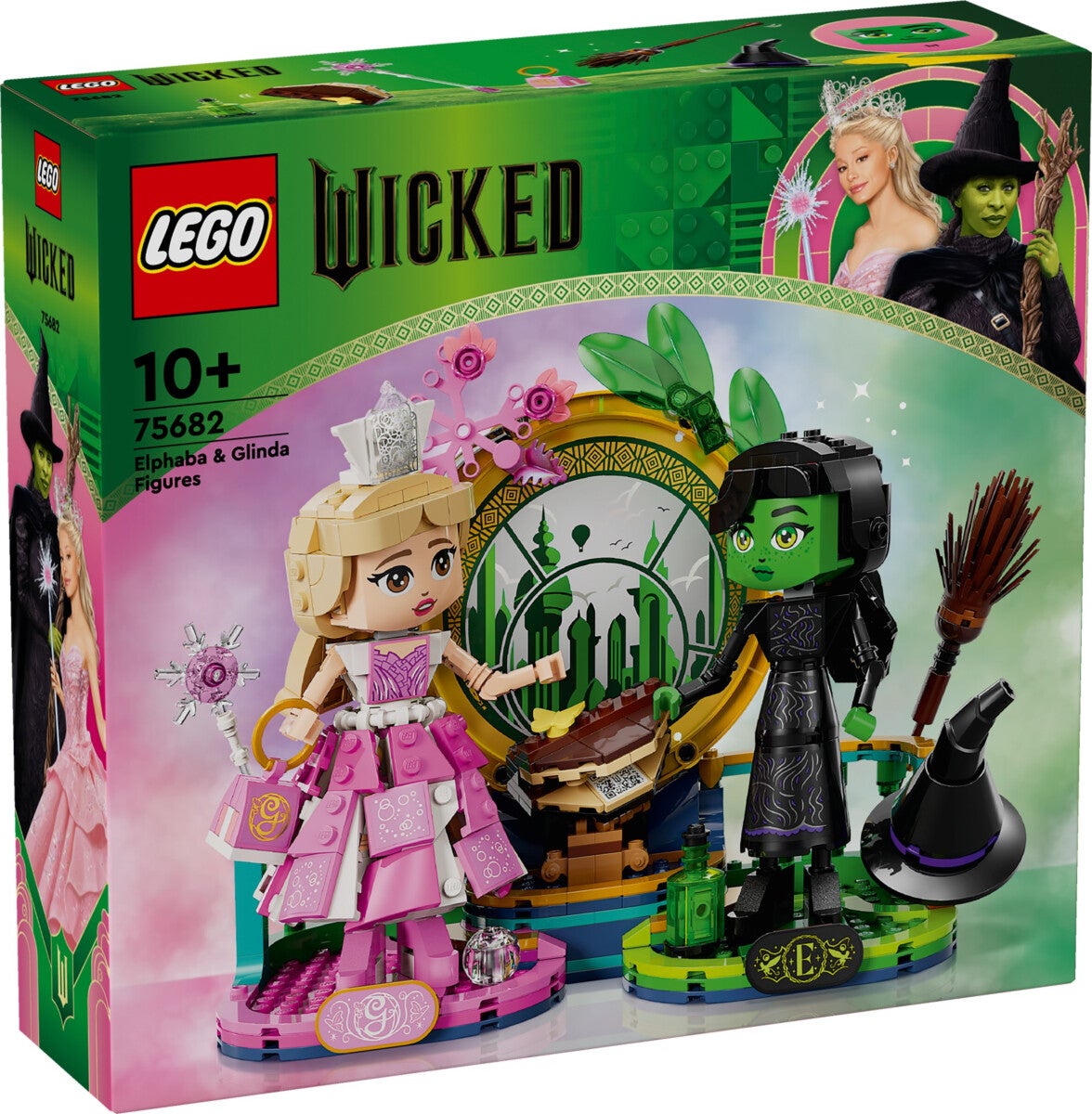 Lego Figurer av Elphaba og Glinda 75682
