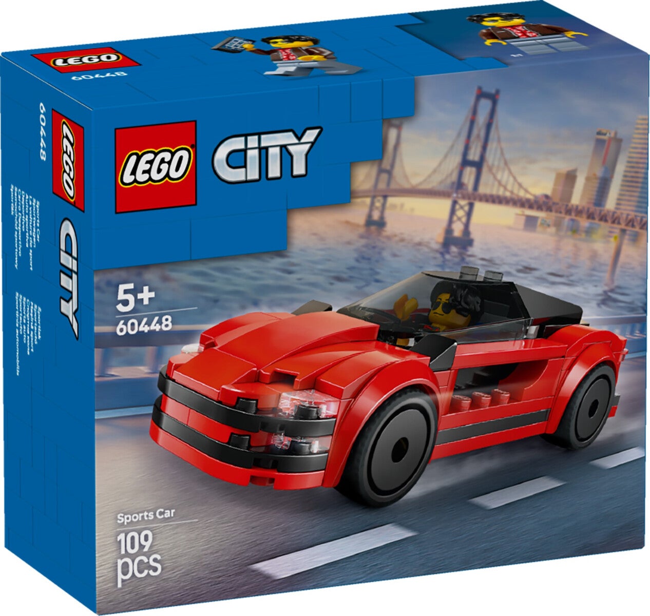 Lego Rød sportsbil 60448