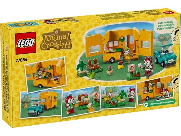 Lego Leif med campingvogn og hagebutikk 77054