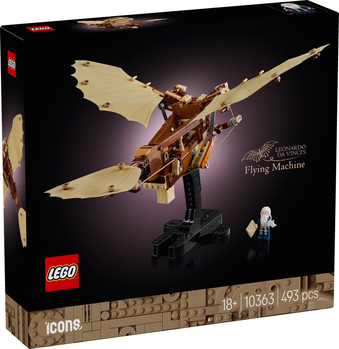 Lego Leonardo da Vincis flymaskin 10363