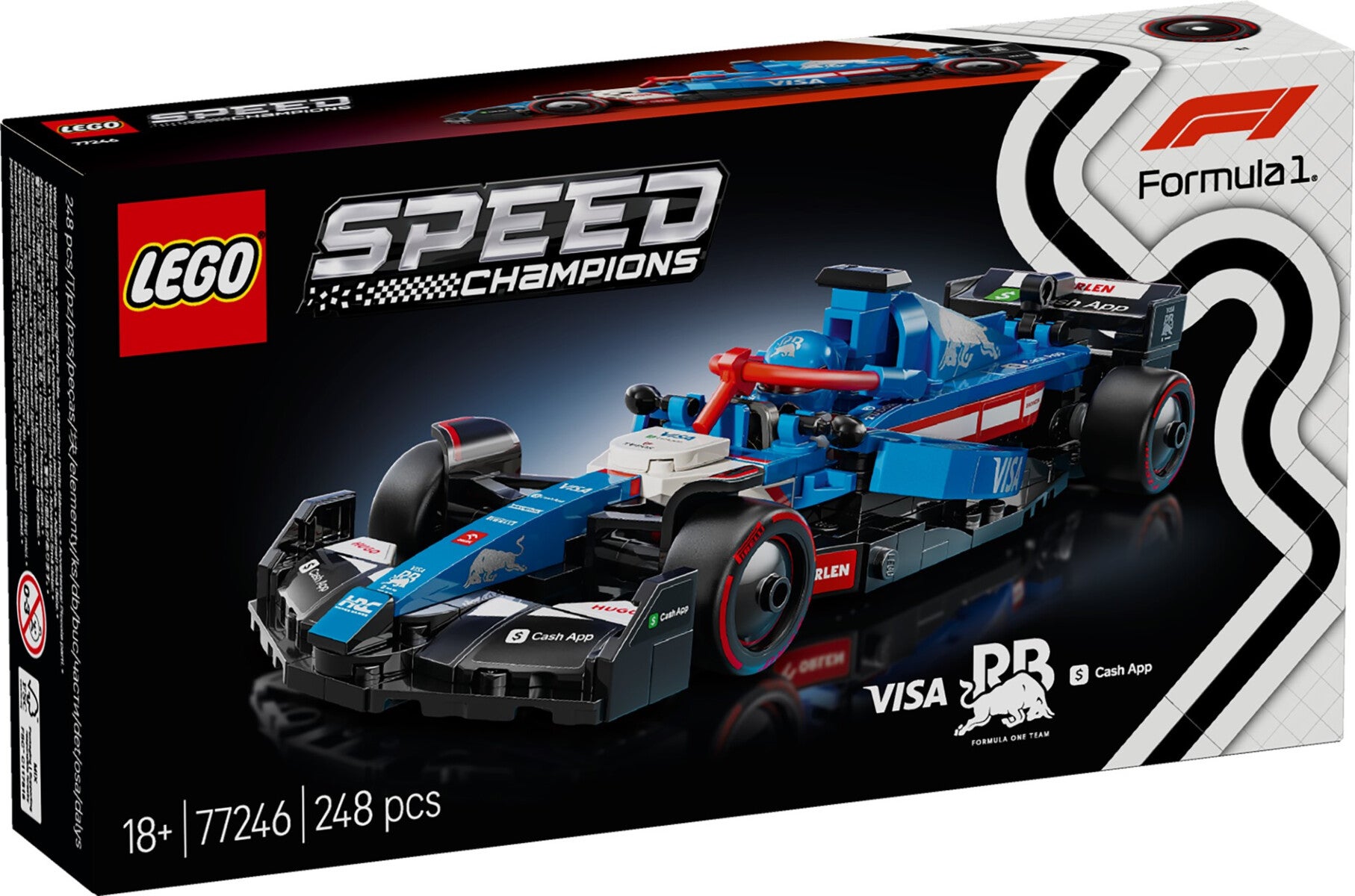 Lego Visa Cash App RB VCARB 01 F1-racerbil 77246